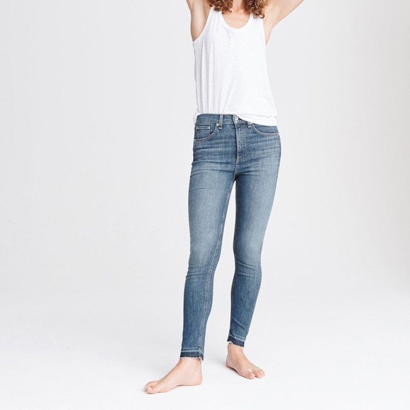 rag & bone Denim - rag & bone Low Rise Skinny Ankle Jeans
